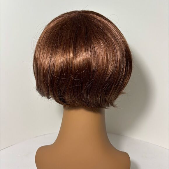 Paula Young “Louisa” A4340 bob wig NIB color 30 medium auburn discontinued - Picture 6 of 9